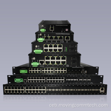 DIN riber fiber sfp uplink gigabit Ethernet switch